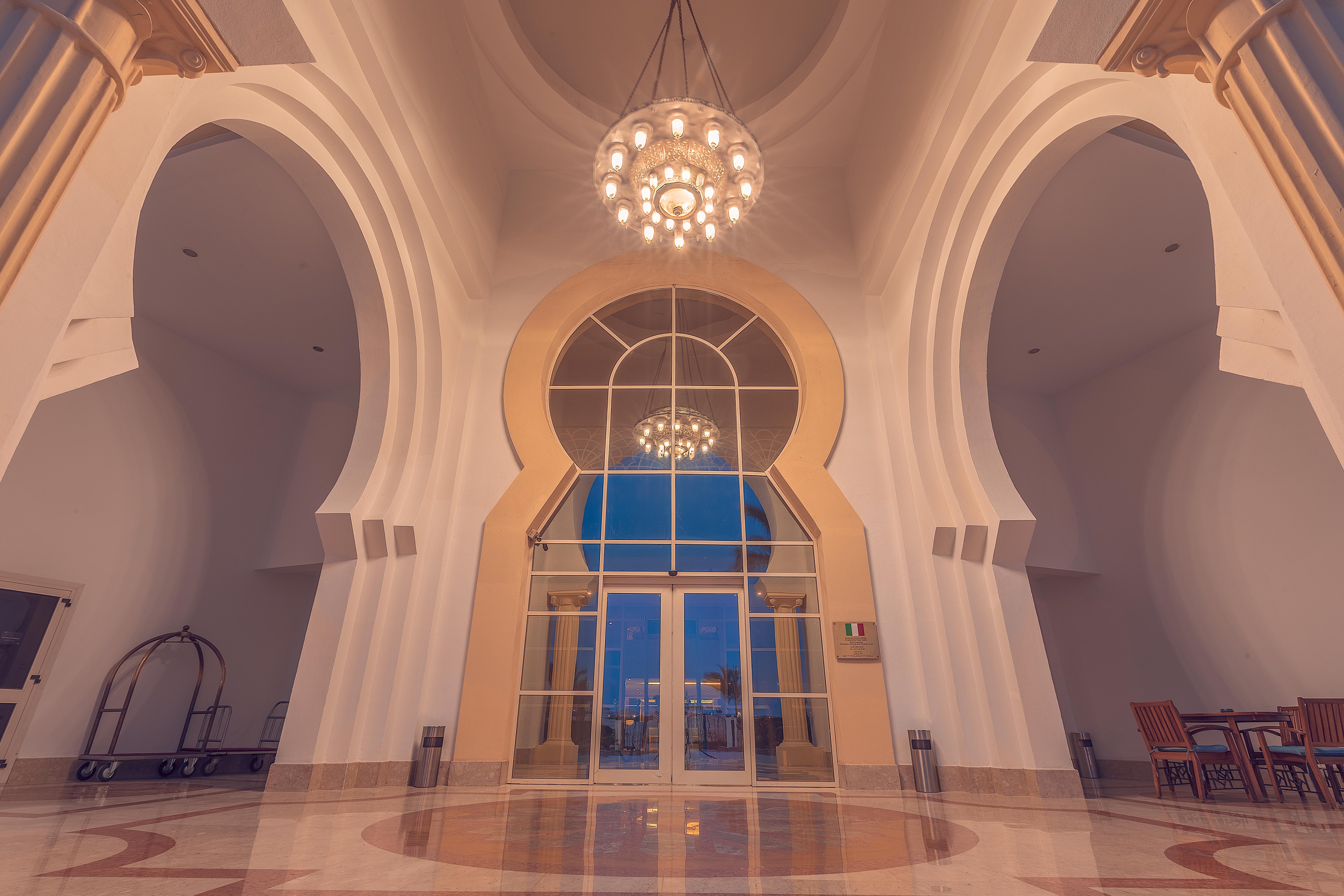 Old Palace Resort Sahl Hasheesh Hurghada Exterior photo Entrance of the library